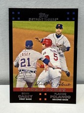 2007 Topps #653 Classic Combo (Sean Casey / Placido Polanco) Detroit Tigers