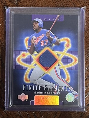 2003 Upper Deck Finite Finite Elements Patch /25 Vladimir Guerrero GU Patch