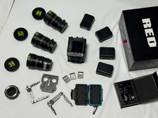 RED Komodo-X Camera READY-TO-SHOOT KIT w/35,50,85 Nisi Athena RF Mount, Monitor