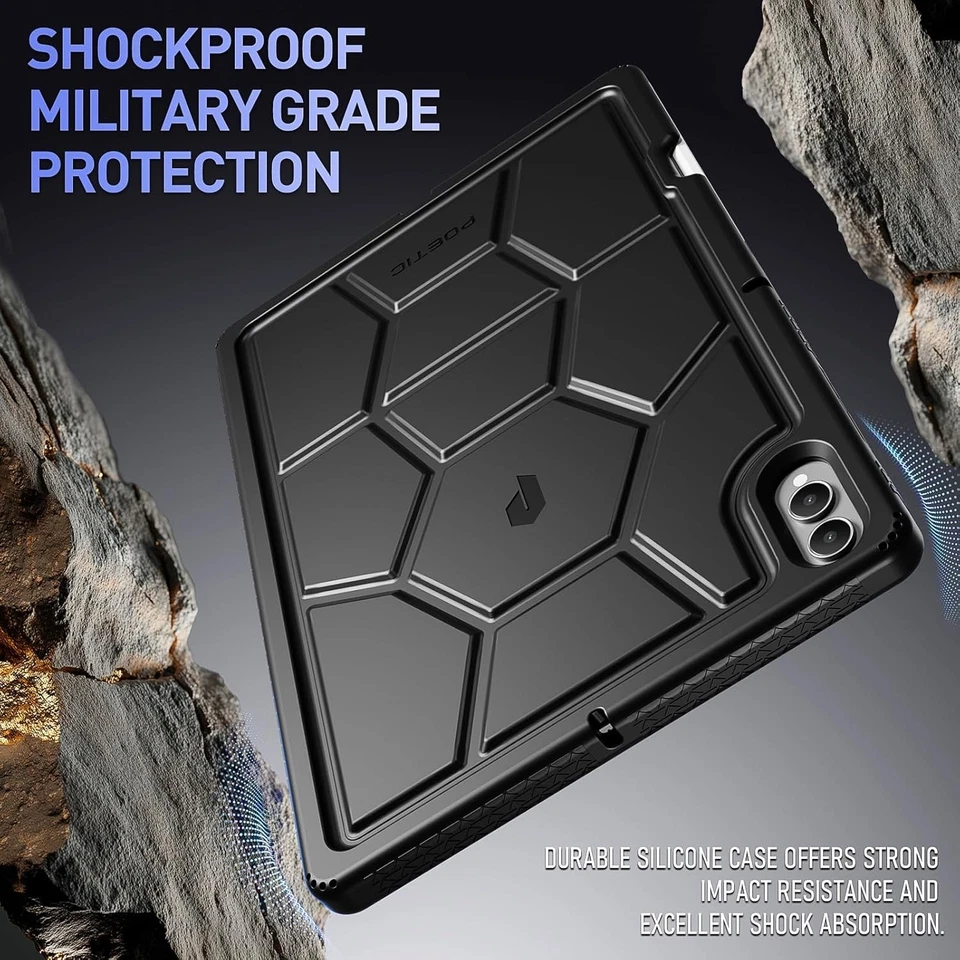 Funda Poética Para Samsung Galaxy Tab S11 / S11 Ultra Apta para Niños Funda Silicona Foto 4 de 4