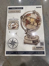 NIB ROKR Curious Discovery ST003 Luminous Globe - Night Light and Decoration