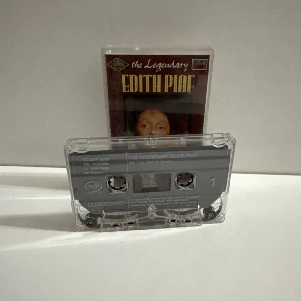 The Legendary Edith Piaf compilation Cassette Tape 1989 02a - Image 3 of 3