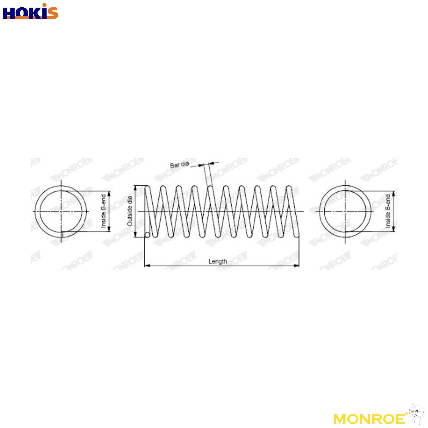 SUSPENSION SPRING SP3735 FOR MAZDA ROADSTER/II MX-5/Mk MIATA BP-ZEBP6J 1.8L