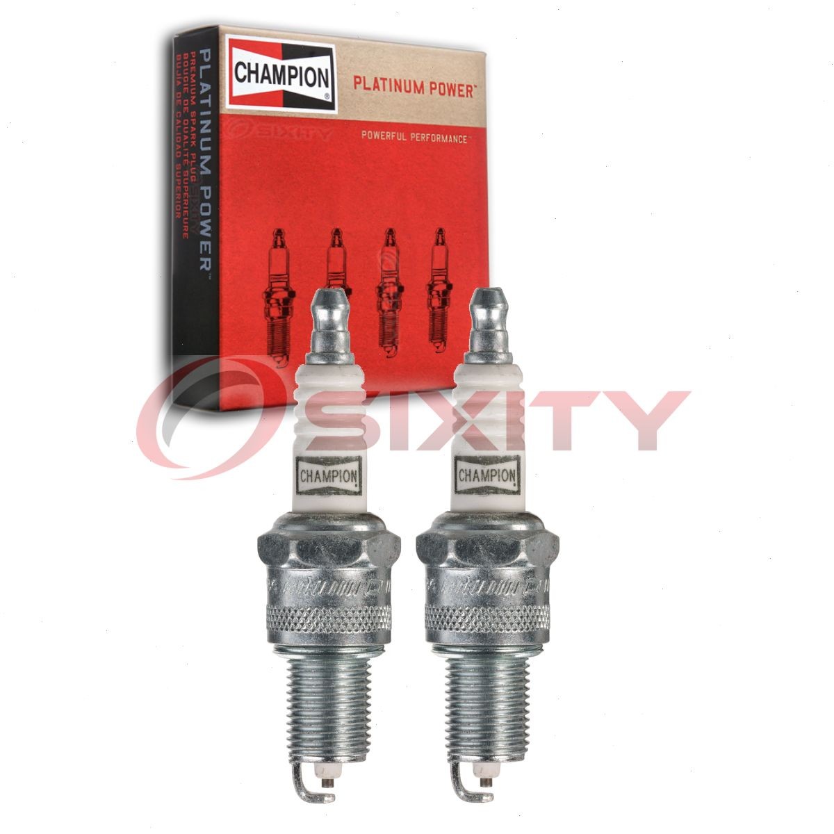2 pc Champion Platinum 3405 Spark Plugs for WR9DPX RN14PMC FR9HP 7082 41-827 ui