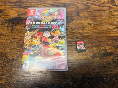 Mario Kart 8 Deluxe for Nintendo Switch - Free Shipping! With case