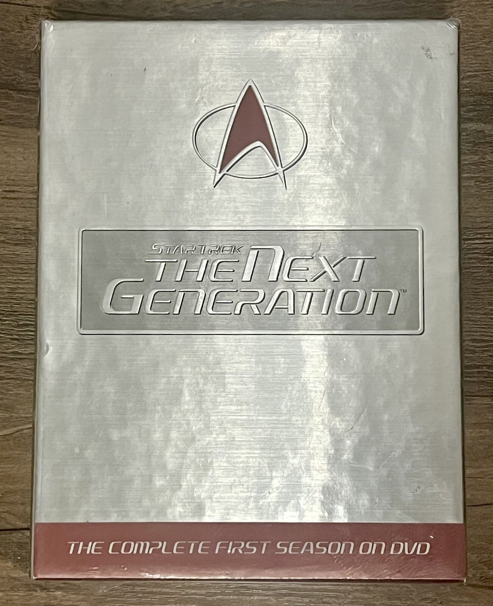 Star Trek: The Next Generation - Season 1 (DVD, 2002, 7-Disc Star Trek: The Next Generation - Season 1 (DVD, 2002, 7-Disc