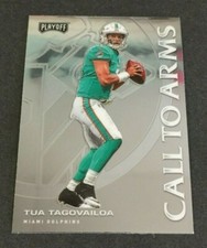 2020 PLAYOFF FOOTBALL CARD CALL  TO  ARMS TUA TAGOVAILOA RC CA-18 FREE S&H 
