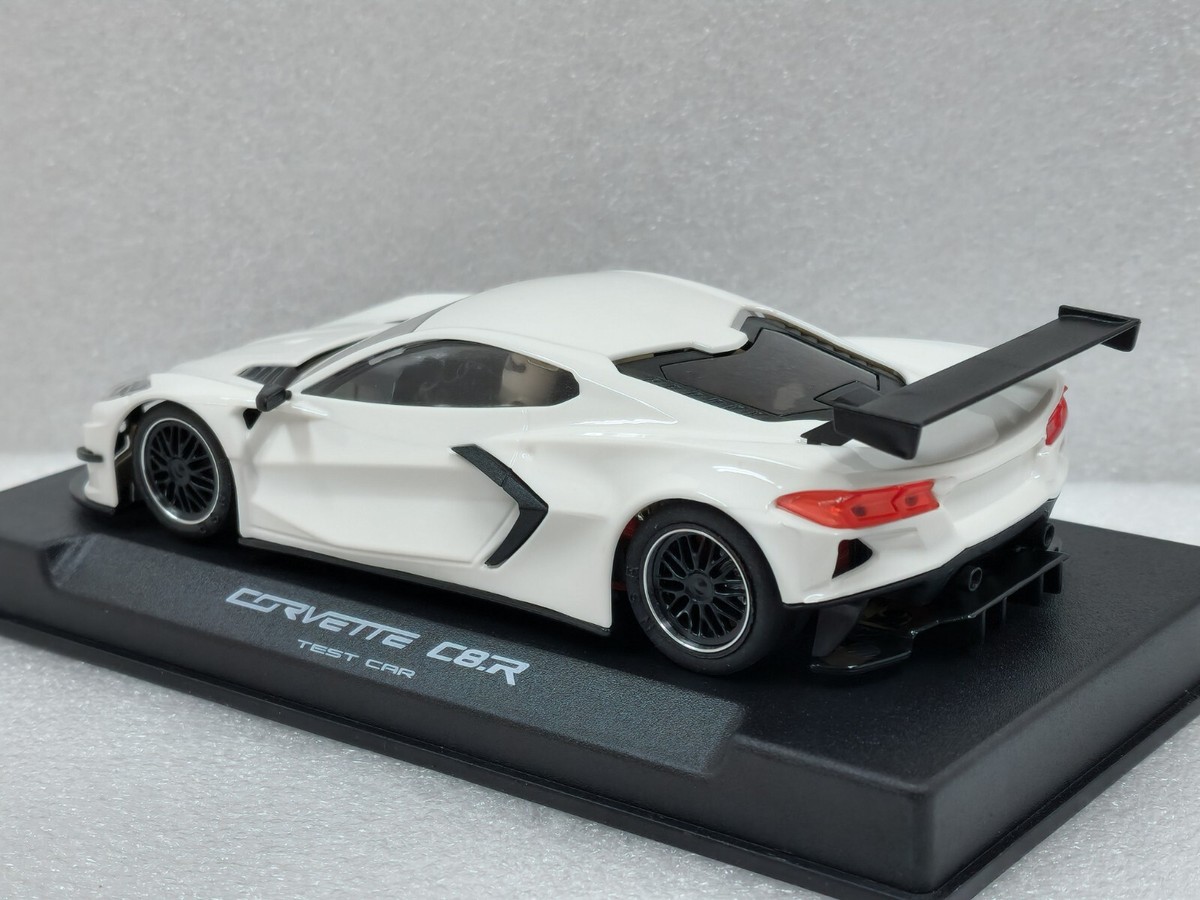 NSR 0394AW Corvette C8R White Test Car King 21K Motor EVO 1