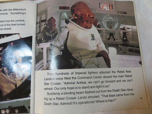 Star Wars Return of the Jedi Book - 155 DC 1983 (No Tape) - Foto 4 di 4
