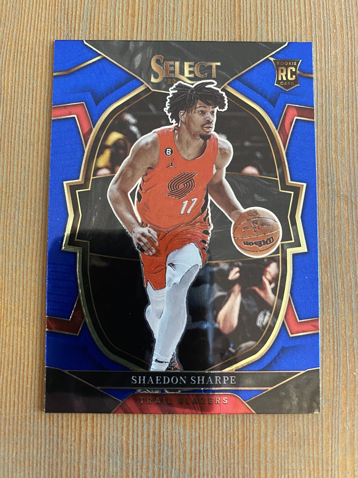 Shaedon Sharpe 2022-23 Panini Select Concourse #71 Retail Blue Trail Blazers Rc