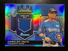 2012 Bowman Draft Future's Game Relics #OA Oswaldo Arcia #'d 17/199 Twins