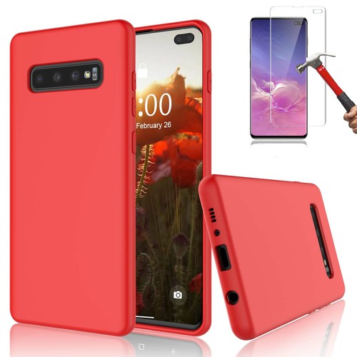 Funda para teléfono Samsung Galaxy S10+/Plus/S10E silicona suave a prueba de golpes delgada cubierta - Imagen 13 de 51