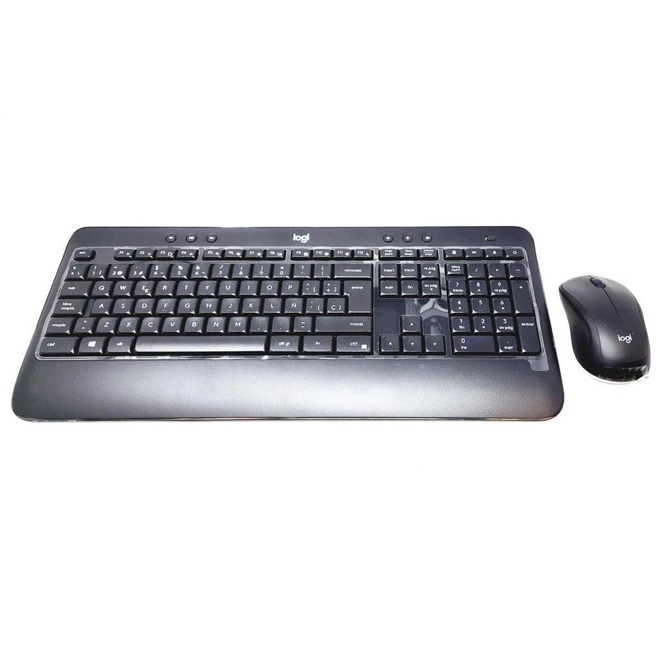 Logitech Wireless USB Keyboard And Mouse Combo QWERTY Spanish Layout 920-008680 - Image 2 of 4