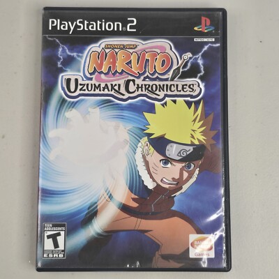 Naruto: Uzumaki Chronicles (Sony PlayStation 2, 2006) W/ Manual EUC! SHIPS FAST 