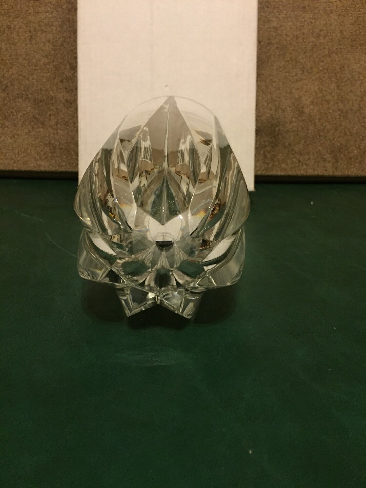 Large Crystal Vase eBay