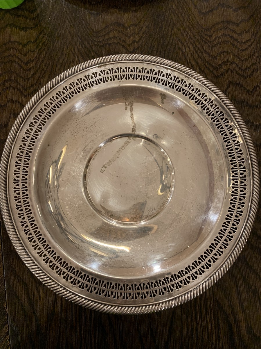【WM.A. Rogers】バターディッシュ / ブレットサーバー Vintage WM A Rogers silver plated lidded butter dish – THE