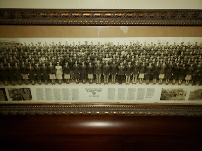 Fort Washington MD. 1944 Class of 29 panoramic photography.