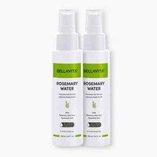 Rosemary Water - 2 x 100ml , HAIR SPRAY FOR GROWTH  NATURAL KERATIN TREATMENT