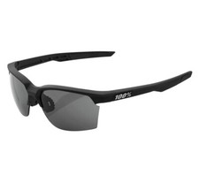 NEW 100 Sportcoupe Sunglasses Black Frame  Smoke Lens