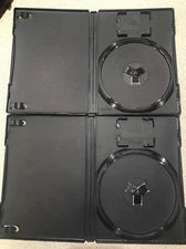 Pack Of 2 Original Sony PS2 Replacement Game Cases/with memory slot