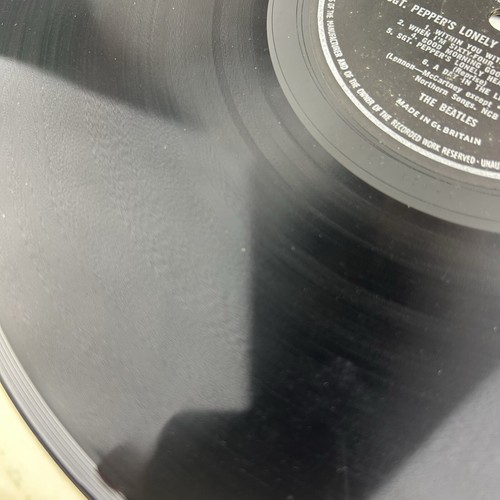 The Beatles Sgt Peppers Lonely Hearts Club Band Vinyl Record -1 -1 1967 PMC7027 - Foto 16 di 24