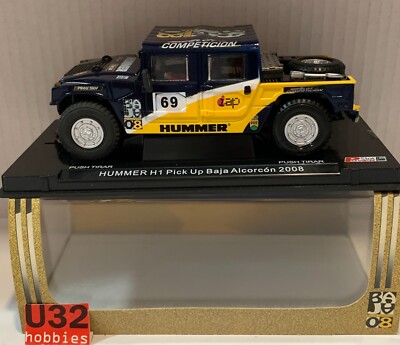 Slot Car power Hummer H1 Pick Up #69 Tt Baja Alcorcón 2008 Limitierte Edition