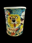 Rare! Vintage 1960s Folgers Jungle Animal Coffee Tin w/Lid – Lion, Tiger, Toucan