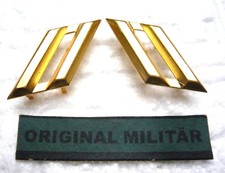 METALL AUFLAGEN Obergefreiter Marine Bw Schulter Klappen Stücke Rangabzeichen 