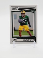 Devonte Wyatt ROOKIE CARD 2022 Panini Score #361 Green Bay Packers (RC). rookie card picture