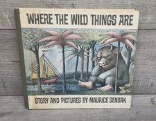 Where The Wild Things Are First 1st Edition Hardcover Book 1963 Maurice Sendak