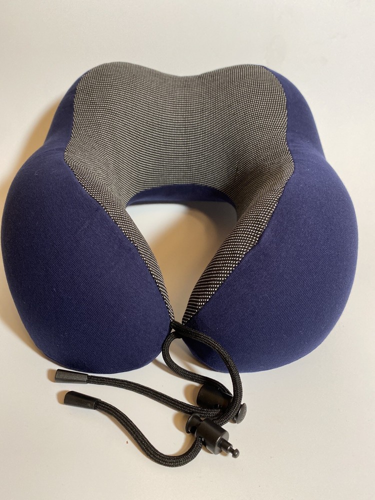 Travel Pillow Memory Foam U shaped Neck Support Head Rest Airplane Soft Cushion