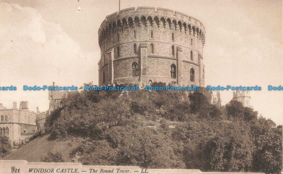 R676872 Windsor Castle. The Round Tower. LL. 921 | eBay UK