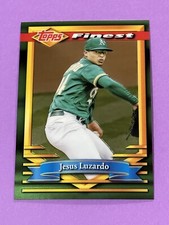 2021 Topps Finest Flashbacks Jesus Luzardo #8 Oakland Athletics 