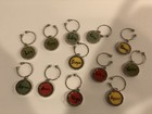New Set Of 12 Multicolored Astrology Wine Glass Charms
