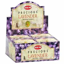 HEM Incense Cones 10 Cone Pack - Precious Lavender