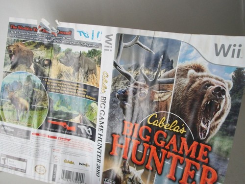 Nintendo Wii Hunting Games Lot 7 Cabela's Big Game Hunter Monster Buck Duck Hunt - Picture 5 of 22