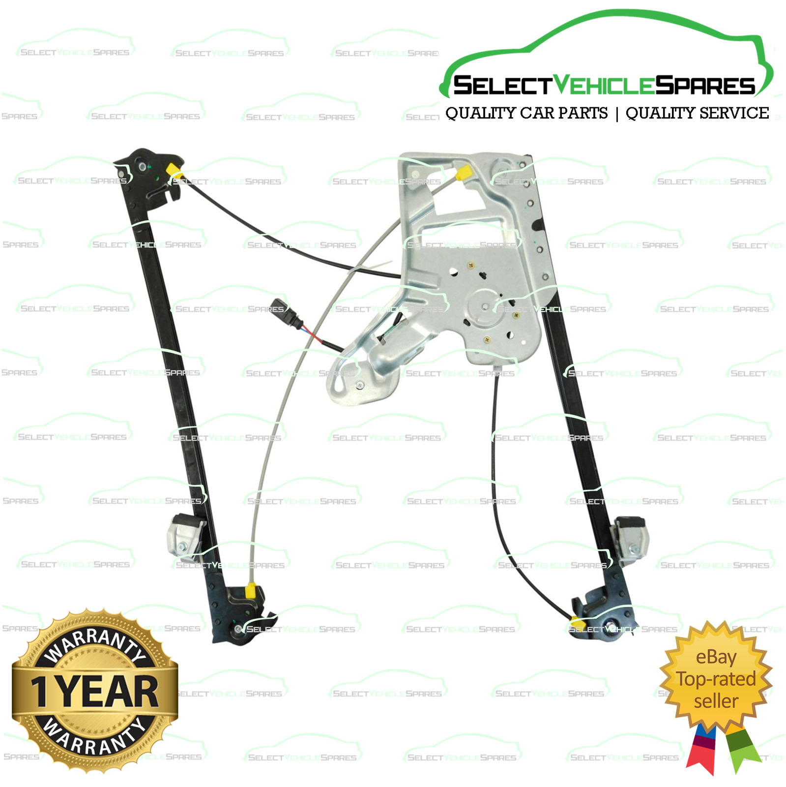 NEW RANGE ROVER VOGUE L322 PASSENGER FRONT WINDOW REGULATOR & MOTOR 2002-2009