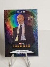 2022 Upper Deck Marvel Allure Black Rainbow #2 Obadiah Stane Iron Man