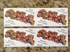 Suzy's Zoo Stickers: Bearing you in mind! Keep bearing up!(4 modules)