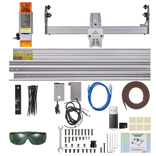 C10 10W Laser Engraver with Rotary, Higher Accuracy Laser Engraving