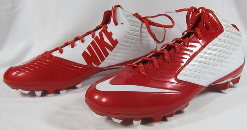Nike Men's Vapor Speed TD Football Cleats Red/White sz 13.5 - Picture 2 of 7