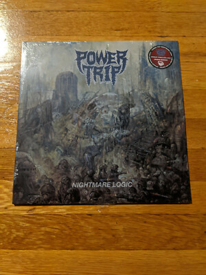 POWER TRIP Nightmare Logic Opaque/Maroon color limited to 300 LP SOLD OUT!