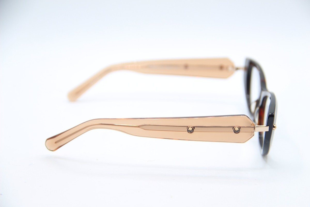 Swarovski SK5476 Womens Plastic Eyeglass Frame 052 Dark Havana 53-16 Swarovski Glasses SK-5429 052 main image 4