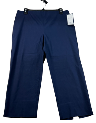 Charter Club Capri Pants Womens Size 12 Petite 12P Navy Blue Pull On New  Stretch | eBay