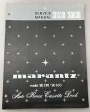 Marantz SD530 Original Service Manual Free Shipping