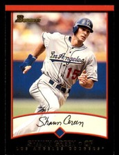 2001 Bowman  #115 Shawn Green Los Angeles Dodgers