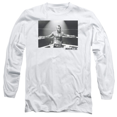 ROCKY III CLUBBER SQUARE Licensed Men's Long Sleeve Graphic Tee Shirt SM-3XL
