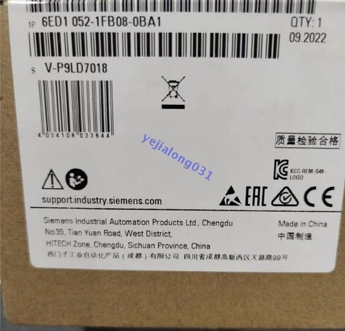 1PCS New 6ED1052-1MD08-0BA1 In Box 6ED1 052-1MD08-0BA1 PLC Module SIEMENS#YC - Picture 1 of 1