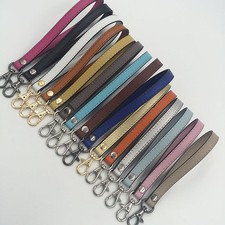 Women's Leather Wrist Strap For Clutch Wristlet Pouch Purse Smartphone Wallet