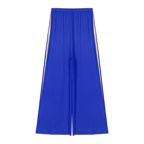 Mujeres Con Pantalones Sueltos Ballet Ropa de Baile Pierna Ancha Vestido Show Disfraz Carnaval - Imagen 24 de 83